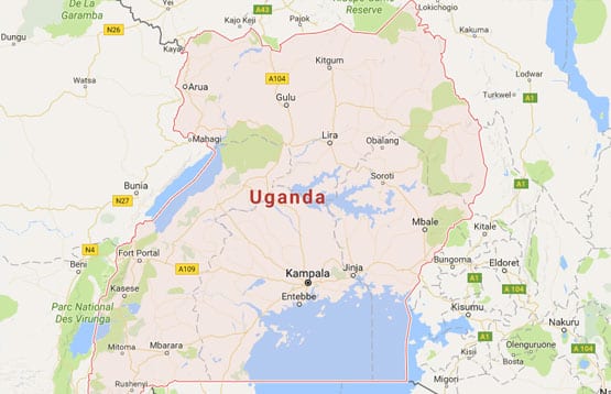 Uganda map 2